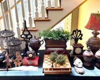 So many beautiful luxury home accents - come and shop in person at the sale!