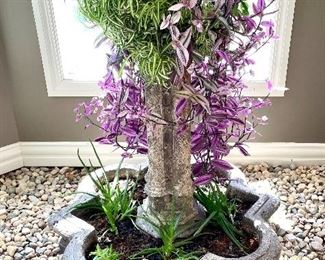 Working fountain - plants NOT included