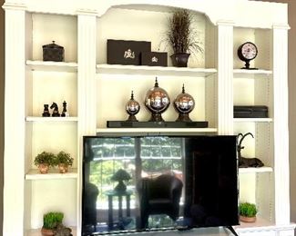 $48 - set of 3 chess decor; SOLD $18 - set of 3 silver decorative balls; tons of beautiful home decor- come shop in person at the sale!