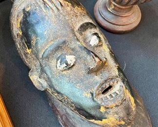 SOLD $60 - African wooden mask