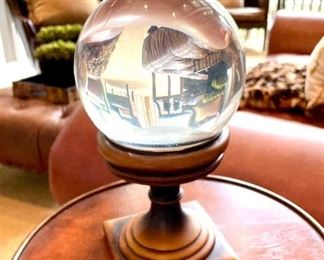 SOLD $48 - Glass Globe - 6 x 11