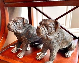 $60 each - Bulldogs (metal) - 3 x 8 x 6.5