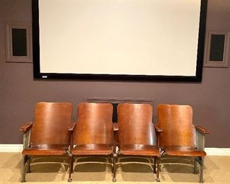 Alternative view of theater seats