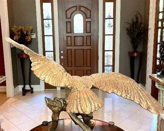 SOLD Alternate view of Brass Eagle