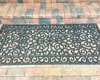 $50 - Large Outdoor Rubber Mat- 60 x 30