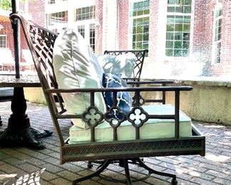 SOLD Alternative view of outdoor chair