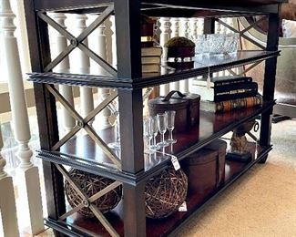 $600 - Solid wood bookcase - 48 x 16 x 34