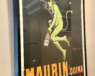 SOLD $200 - Maurin Quina Advertising - 42.5 x 56.25