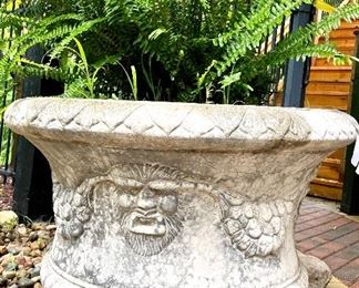 LARGE and IN CHARGE! Concrete planters