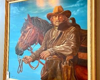 $10,000 - Large Format purchased at gallery in Jackson Hole WY signed my artist Timmons 1993