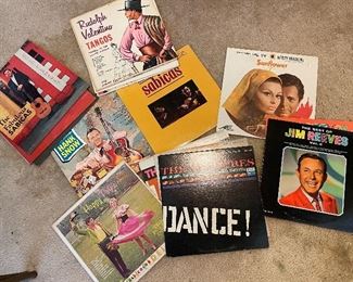 Lots of old albums. 