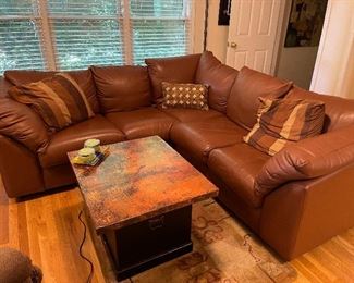 Leather Creations Sectional Sofa
