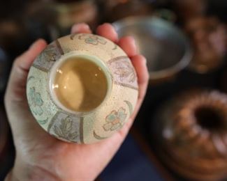 Antique MacIntyre stoneware match striker circa 1860