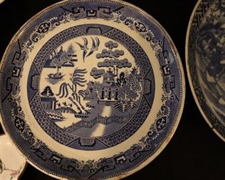 Antique blue porcelain