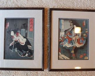Antique Japanese print