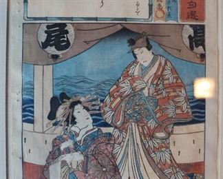 Antique Japanese print
