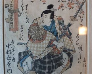 Antique Japanese print