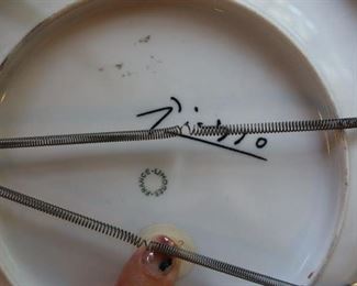 Vintage Picasso ceramic plate