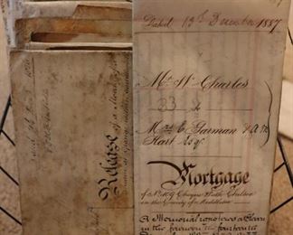 18th & 19th century English vellum contracts
