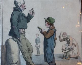 Antique French illustration