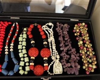 Vintage women's costume jewelry