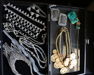 Vintage women's costume jewelry