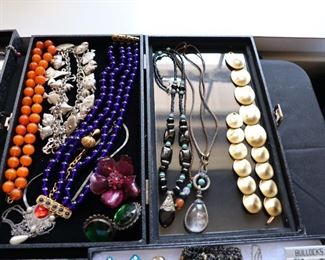 Vintage women's costume jewelry