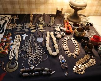 Vintage women's costume jewelry