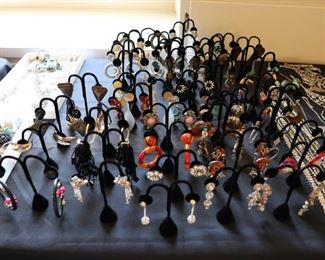 Vintage women's costume jewelry