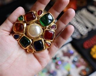 Vintage Chanel costume jewelry
