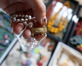 Vintage Miriam Haskell costume jewelry