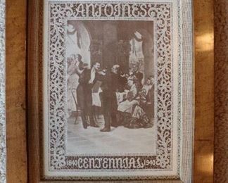 Memento from Restaurant Antoine centential