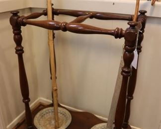 Antique umbrella stand