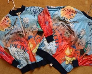 Pair of vintage windbreakers
