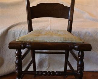 Antique side chair