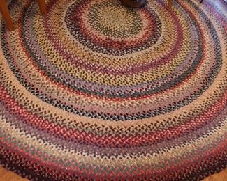 Antique rag rug