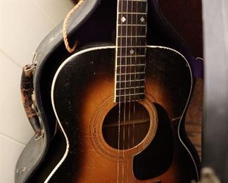 Vintage Favilla steel string guitar