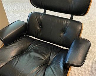 Eames “inspired” lounge chair and ottoman