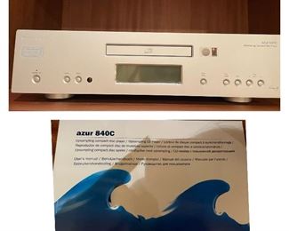 $495. Cambridge audio CD player azur 840C