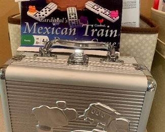 Mexican Train game in case