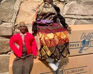 collection of Daddy’s Long Legs dolls