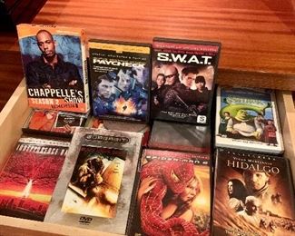 Lots of DVD movies