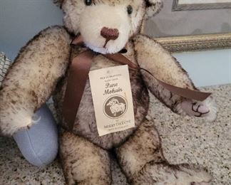 MERRYTHOUGHT England Mohair Teddy Bear 