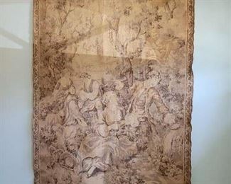 Antique Tapestry Made in Belgium