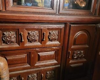 Large China cabinet 