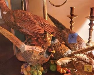 Pheasants for decor 