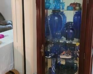Curio Cabinet with four shelves