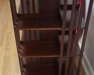 Antique Edwardian Revolving Book Case 1900