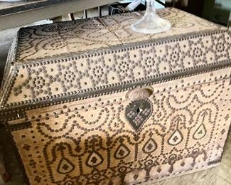 Victorian fabric inside