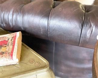 Great leather Chesterfield